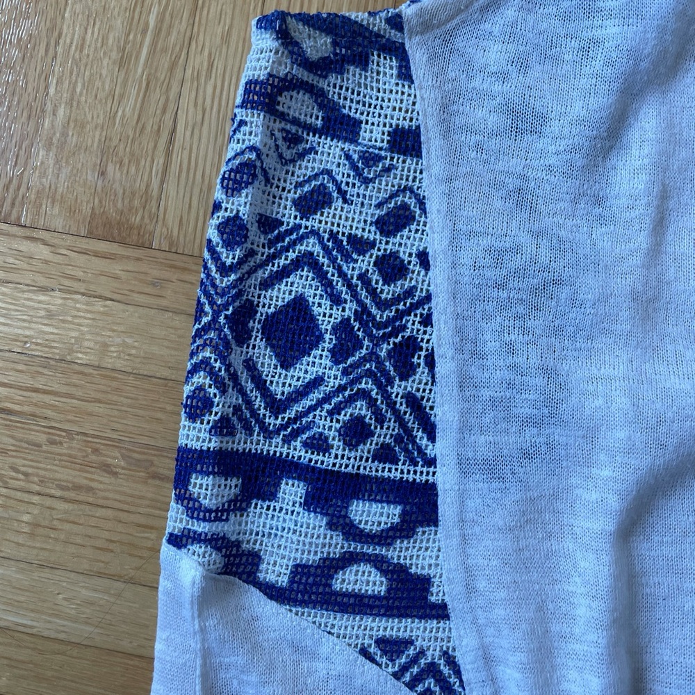 Color Thread Aztec Tank Top - Picture 2 of 4